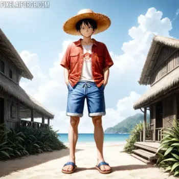 Cómo configurar IA local para arte digital: guía paso a paso 2025 Tropical Beach Vibes: Anime Character in Paradise