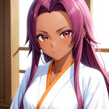 Yoruichi Shihouin Diosa del Destello en Bleach