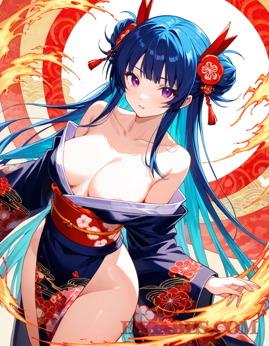 Arte hechos históricos increíbles de Anime Online Cowboy Bebop Ecchi Bishoujo Catgirl generado por IA