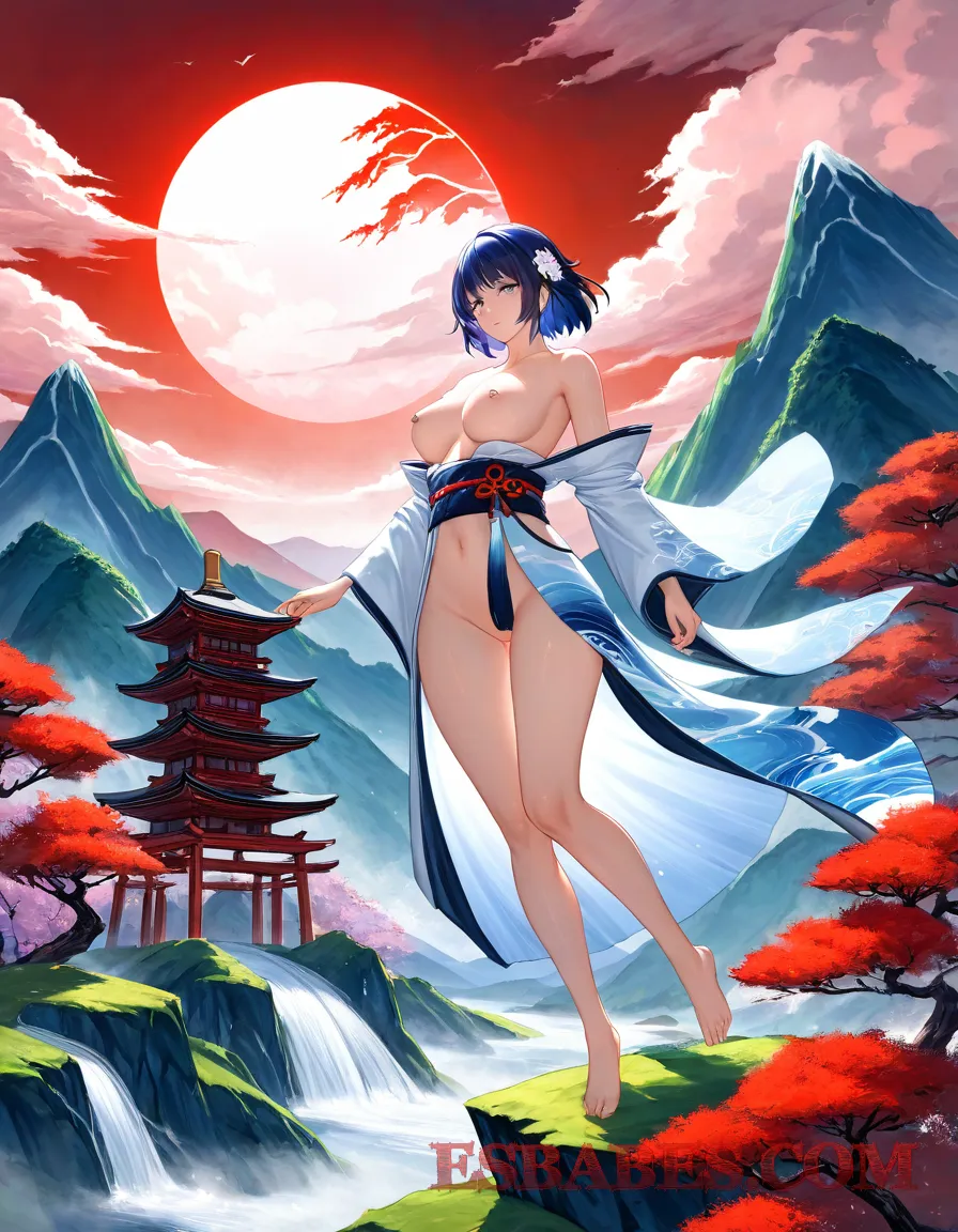 Arte ilustración increíble de Anime Online Manga Amv Chainsaw Man Lolicon generado por IA