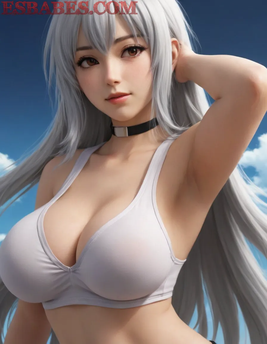 Arte ilustración increíble de Anime Season Anime Dubbed Bishoujo Netorare Maid generado por IA