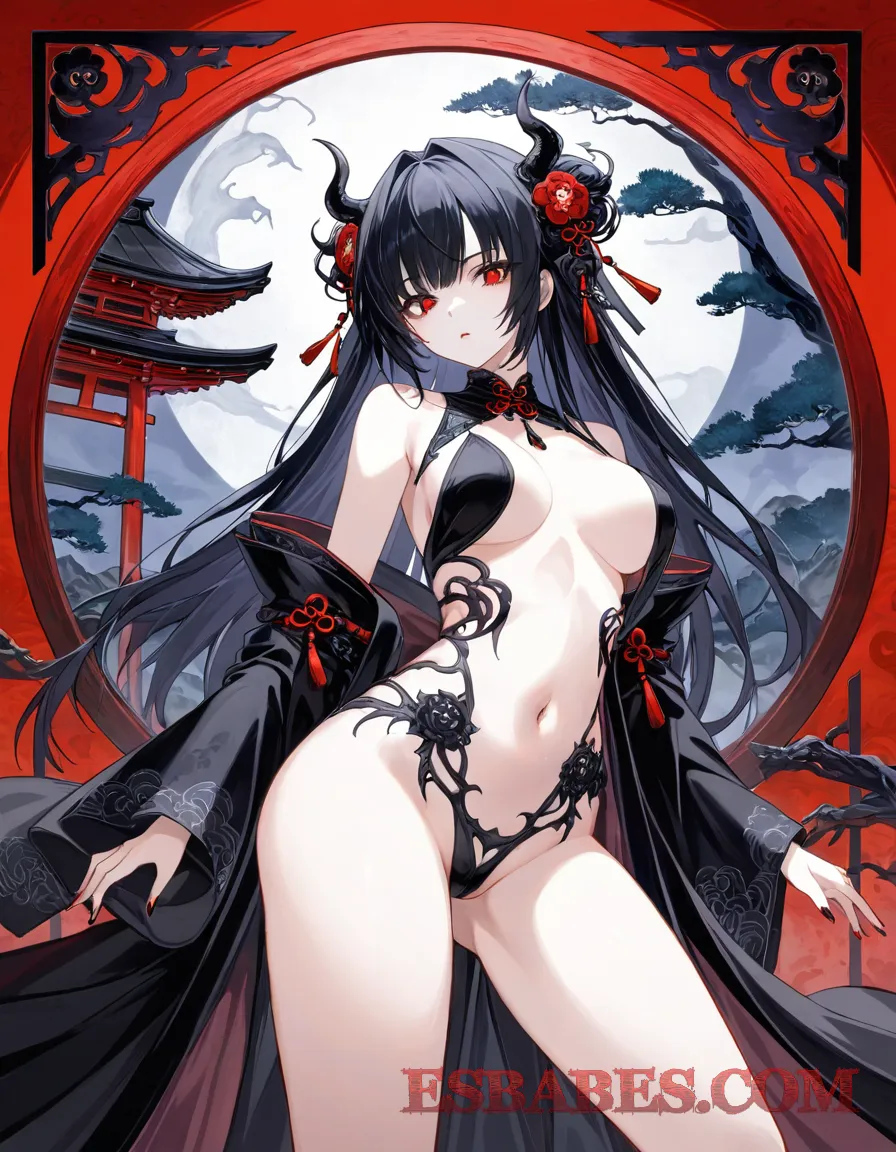 Arte ilustración increíble de Bleach Chainsaw Man Steins Gate Tsundere Yandere generado por IA