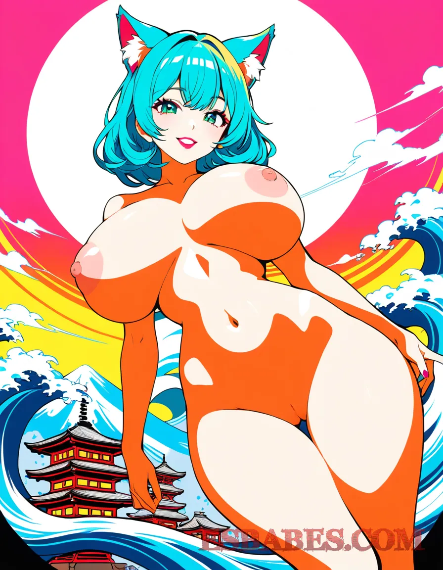 Arte hechos históricos increíbles de Dandadan Attack On Titan Cosplay Seinen Yuri generado por IA