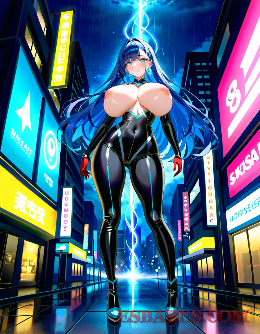 Arte ilustración increíble de Iori Moe Kitagawa generado por IA