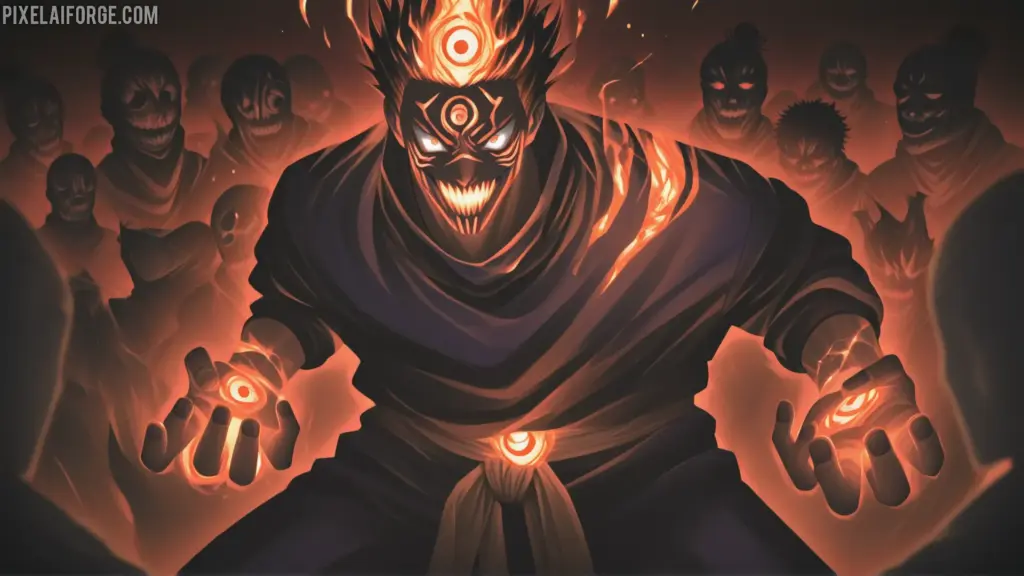 Yuji Itadori de Jujutsu Kaisen en una escena de acción con energía maldita, destacado en 2025.