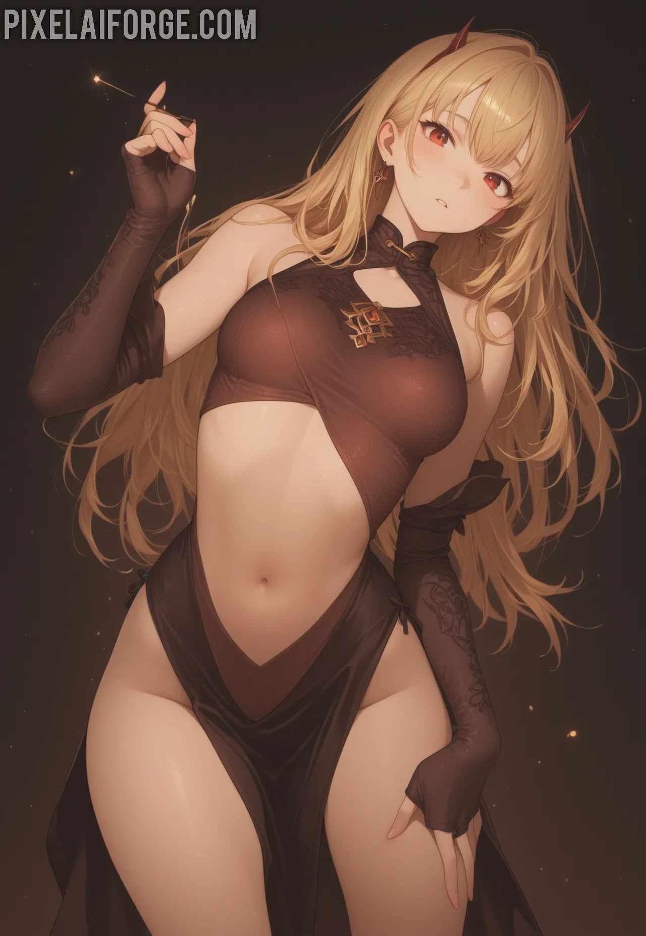 Arte ilustración increíble de La Profesora De Botanica Que Te Gustaria Tener generado por IA