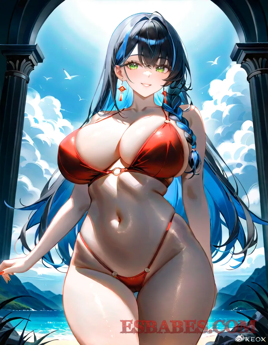 Arte erótico de Mix De Mujeres Hermosas Desnudas Y Calientes 4 generado por IA