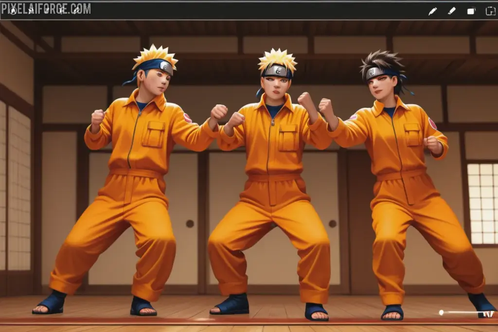 Naruto en estilo retro con Netflix para ver Naruto Shippuden online en 2025.