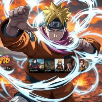 Naruto con Rasenshuriken en Crunchyroll para ver Naruto Shippuden online.