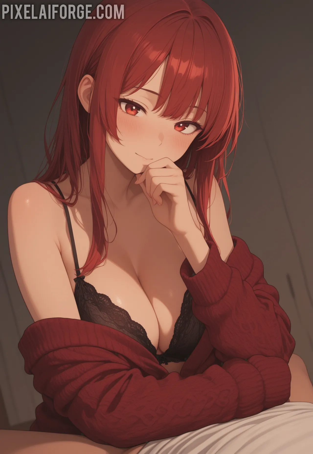 Arte ilustración increíble de Selies De Chicas Desnudas Amateur generado por IA