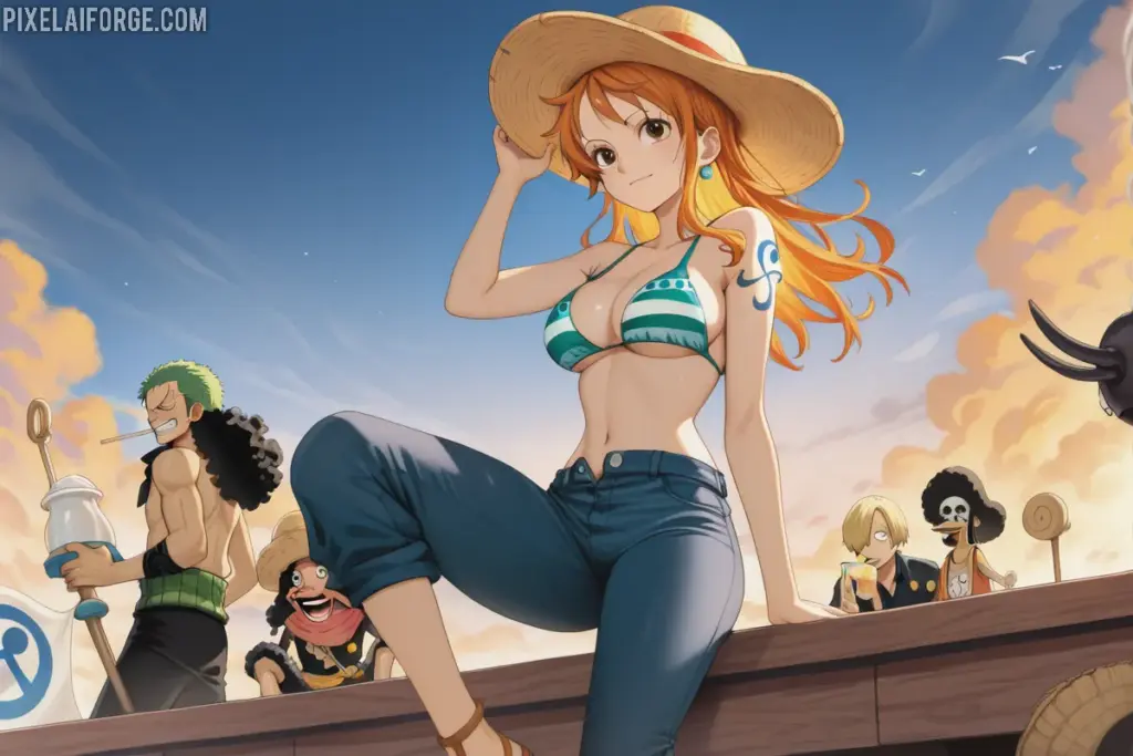 Sombrero de Paja con Pluto TV como alternativa para ver One Piece gratis.