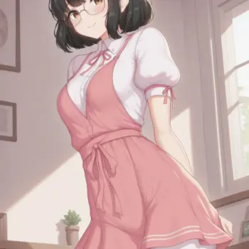 Anime Cat Girl Images: Adorable Moments in Pink Dress Anime Cat Girl Images: Adorable Moments in Pink Dress