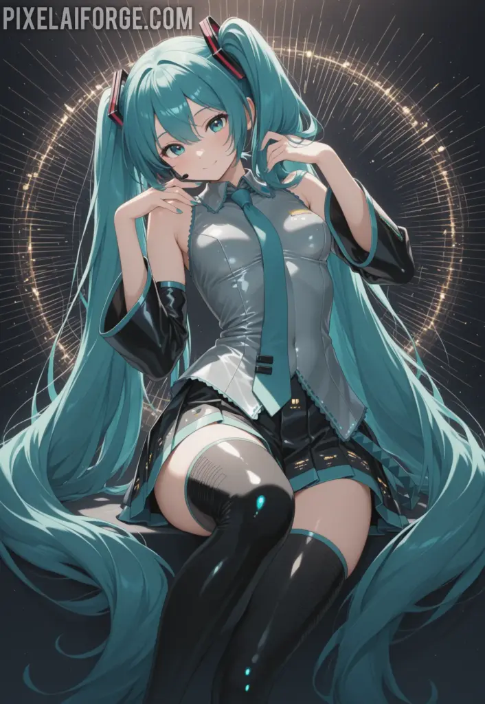 Hatsune Miku: La Idol Virtual que Revolucionó el Mundo del Anime y la Música Digital