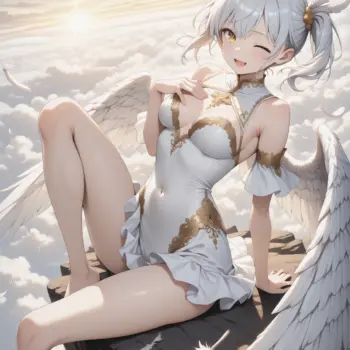 La Waifu Ángel del Anime que Conquista Corazones: Belleza Celestial y Diseño Sublime