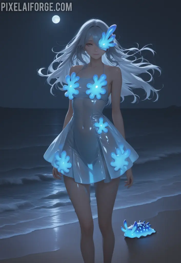 Lunae by the Moonlit Sea