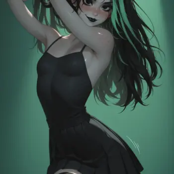 Nyx - The Shadow Siren Nyx in the Neon Light
