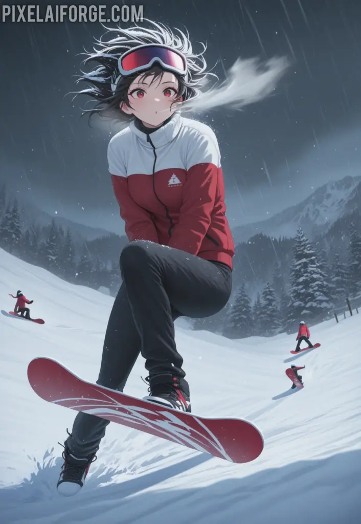 Rhea on the Snowy Slope