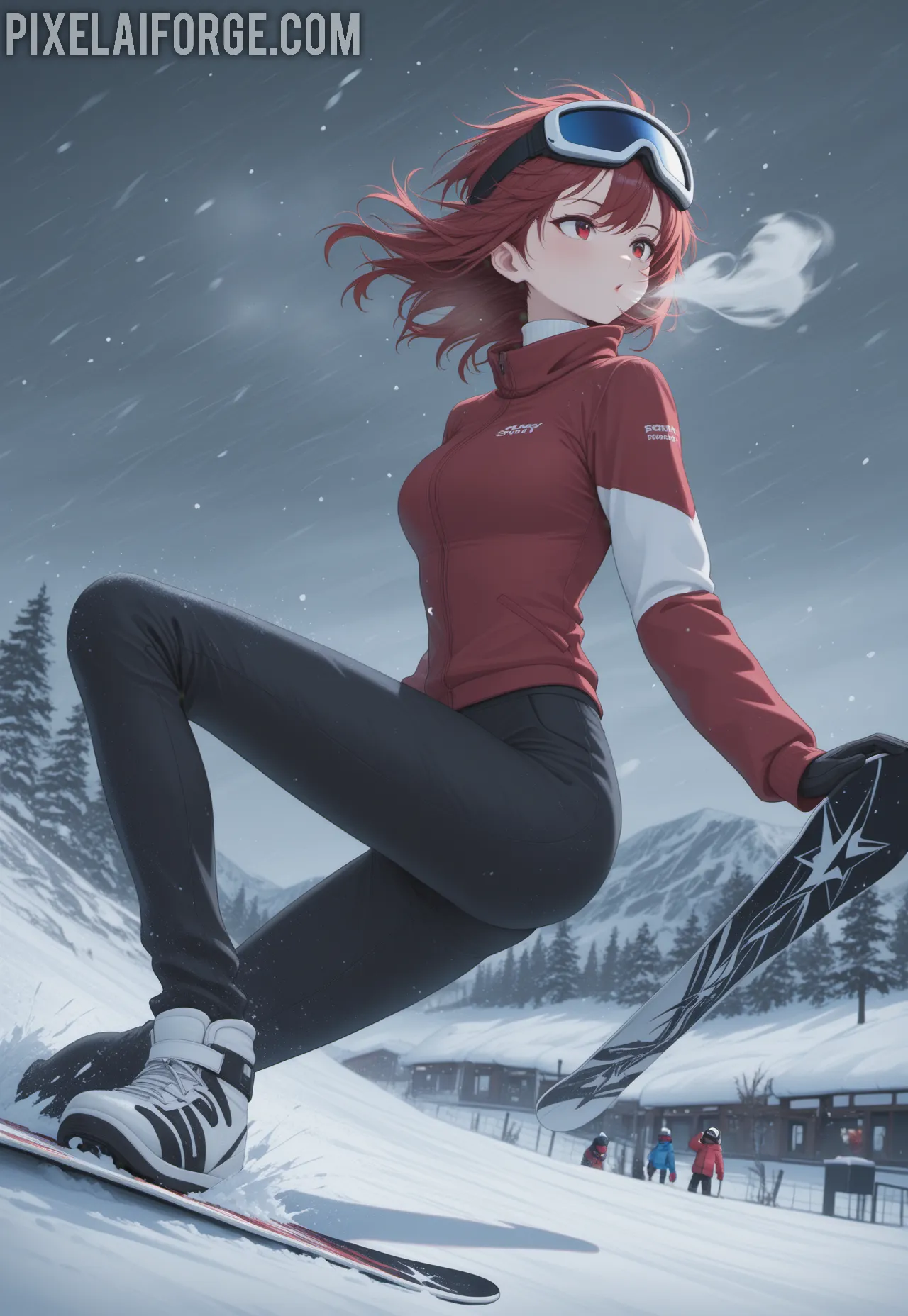 Rhea on the Snowy Slope