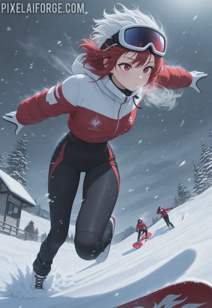 Rhea on the Snowy Slope