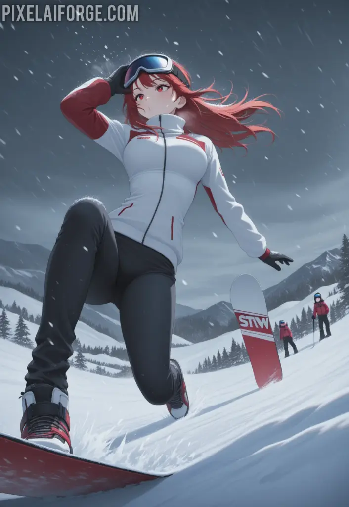 Rhea on the Snowy Slope