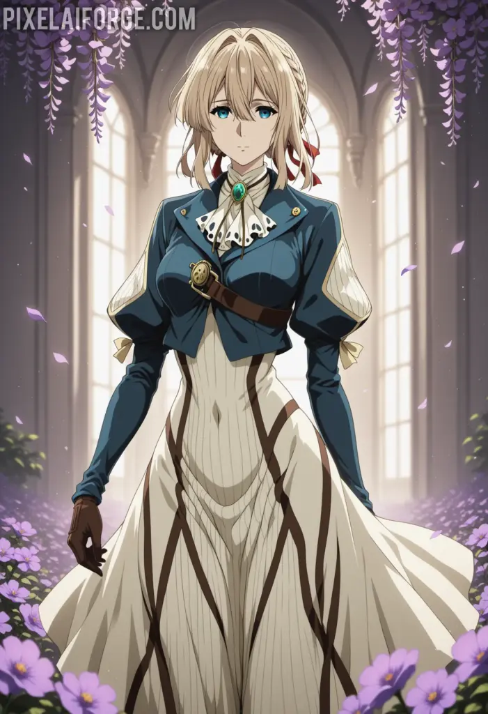 Violet Evergarden es uno de los personajes más profundos del anime