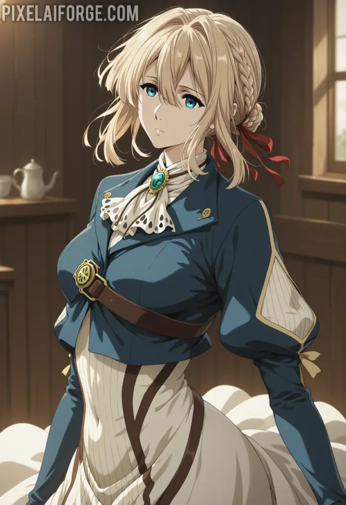 Violet Evergarden es uno de los personajes más profundos del anime