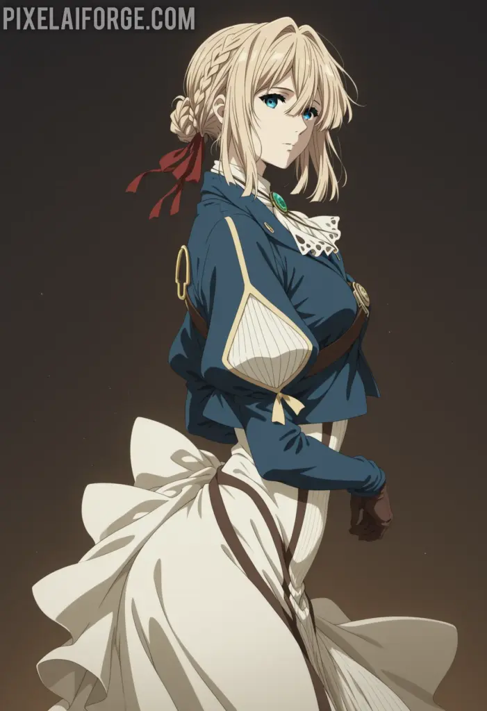 Violet Evergarden es uno de los personajes más profundos del anime