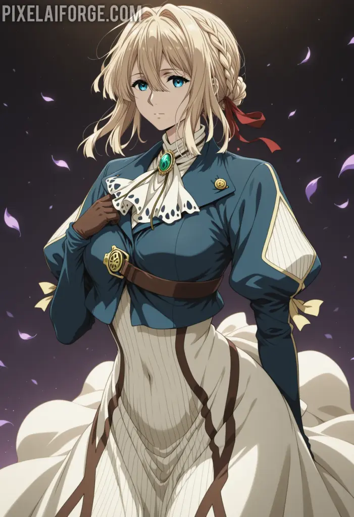 Violet Evergarden es uno de los personajes más profundos del anime