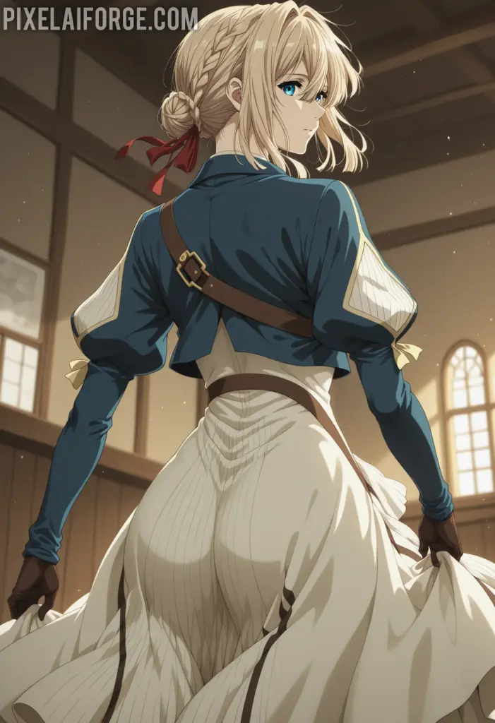 Violet Evergarden es uno de los personajes más profundos del anime