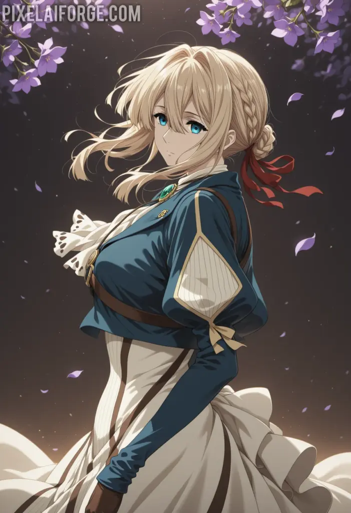 Violet Evergarden es uno de los personajes más profundos del anime