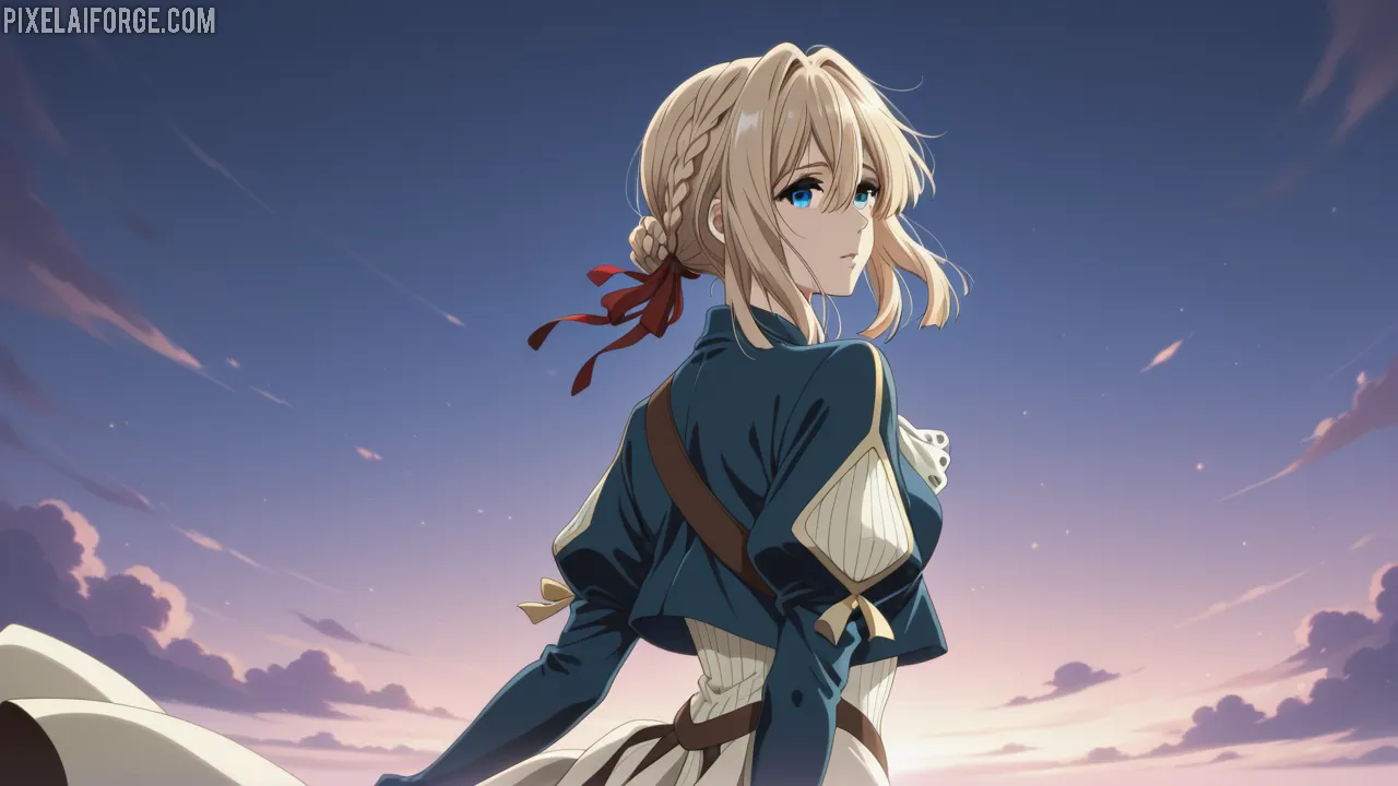 Violet Evergarden es uno de los personajes más profundos del anime