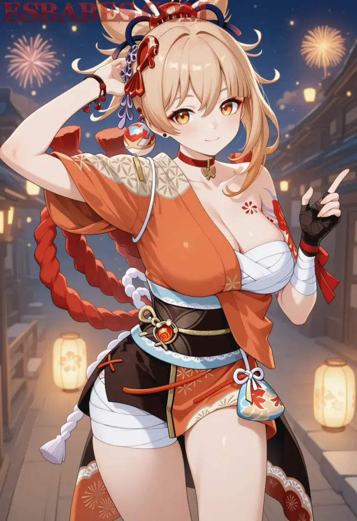 Yoimiya en Genshin Impact 2025: La Reina de los Fuegos Artificiales de Inazuma