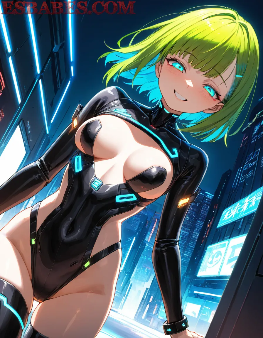 Arte ilustración increíble de Adolescente Muy Guapa Y Caliente generado por IA