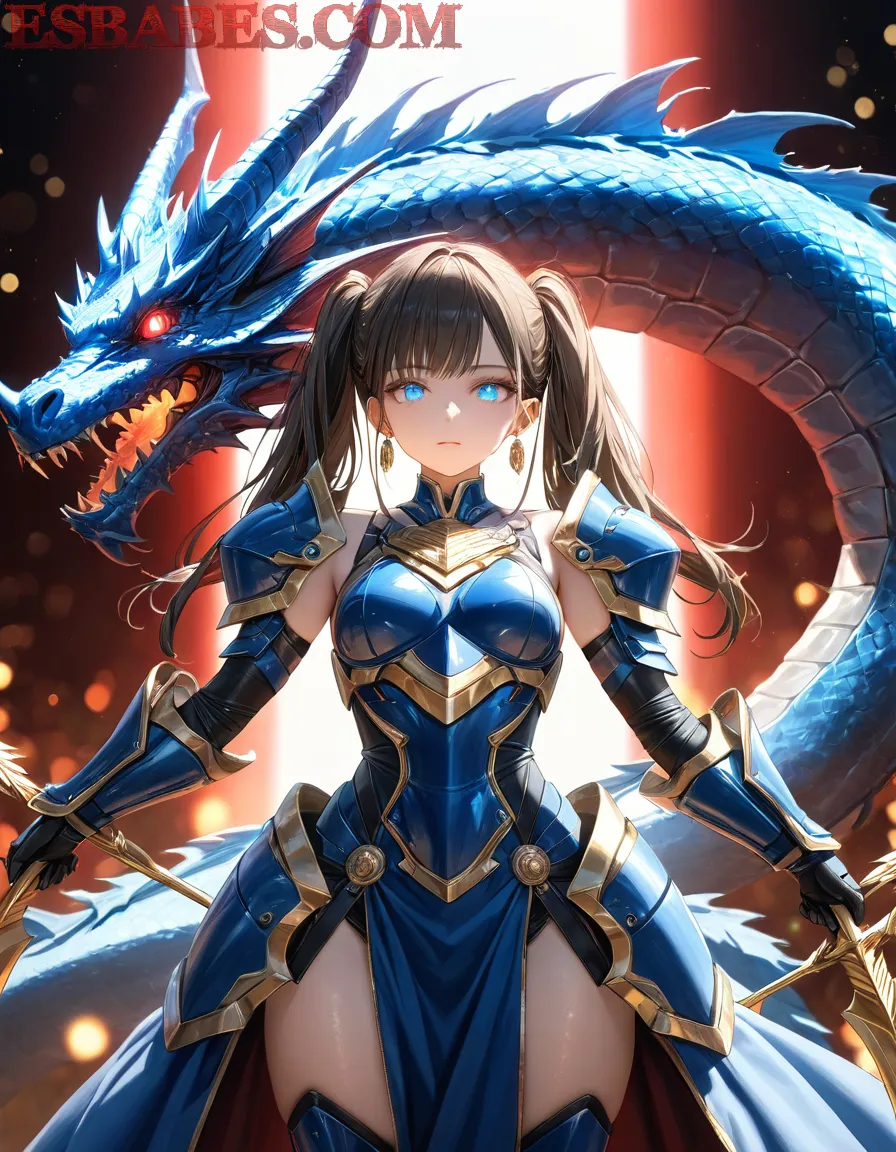 Arte ilustración increíble de Alba De Silva Desnuda Con Hermosas Curvas generado por IA