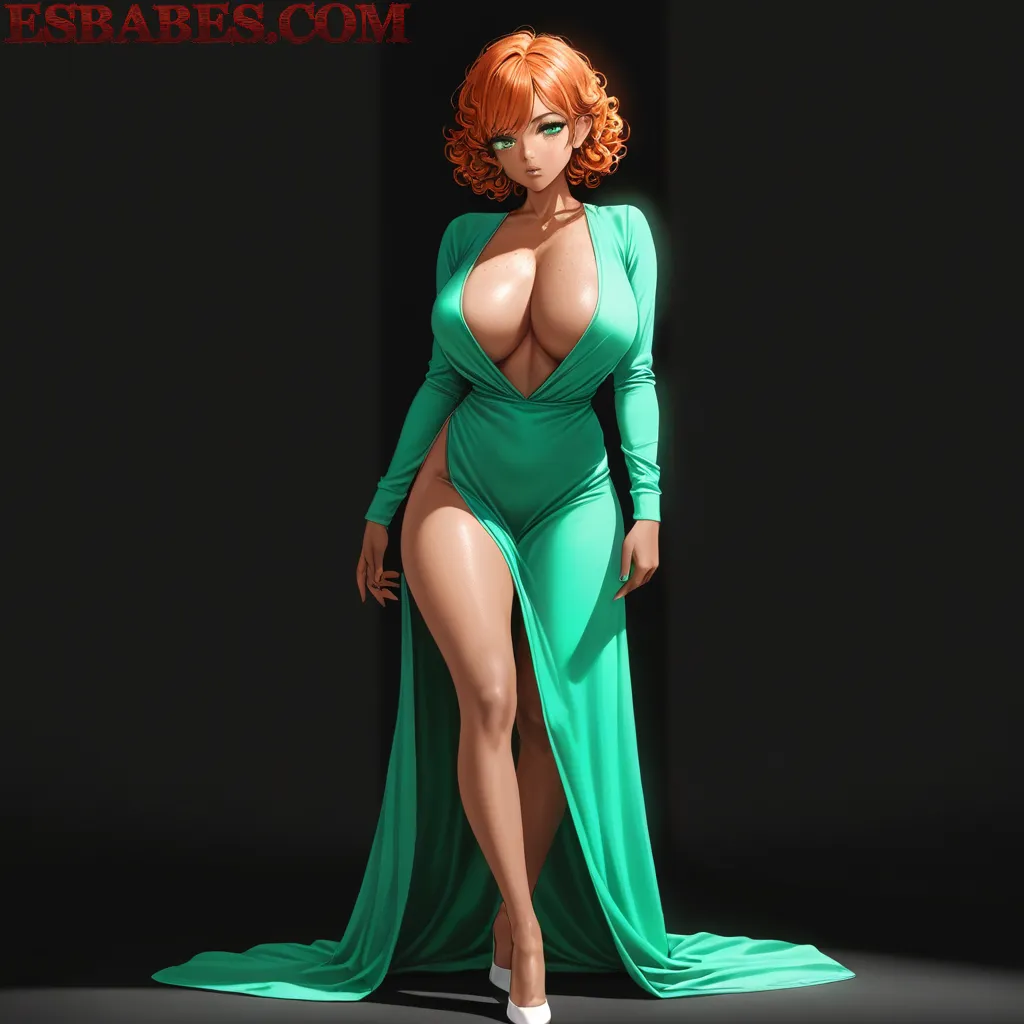 Arte ilustración increíble de Alisa Desnuda En Las Rocas generado por IA