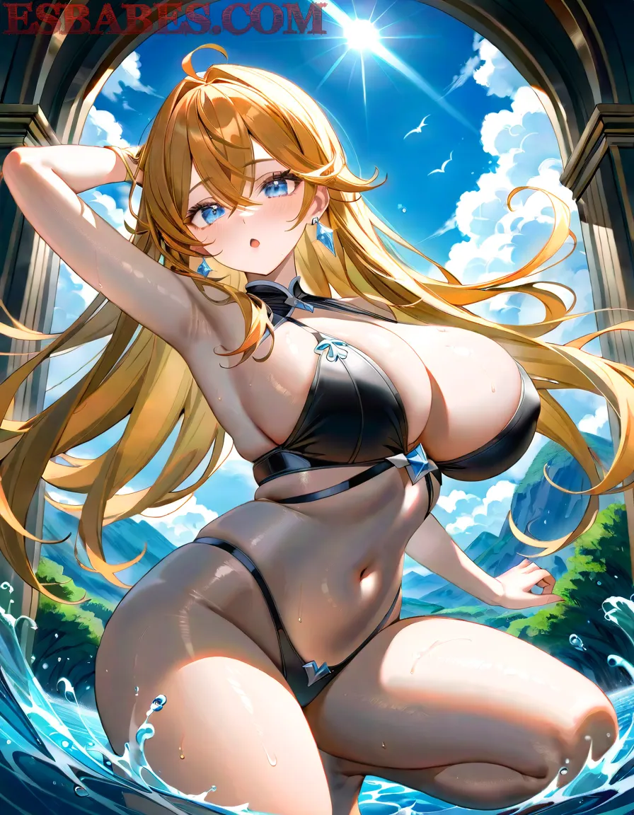 Arte ilustración increíble de Anime Anime Games Vinland Saga Yaoi Bishounen generado por IA