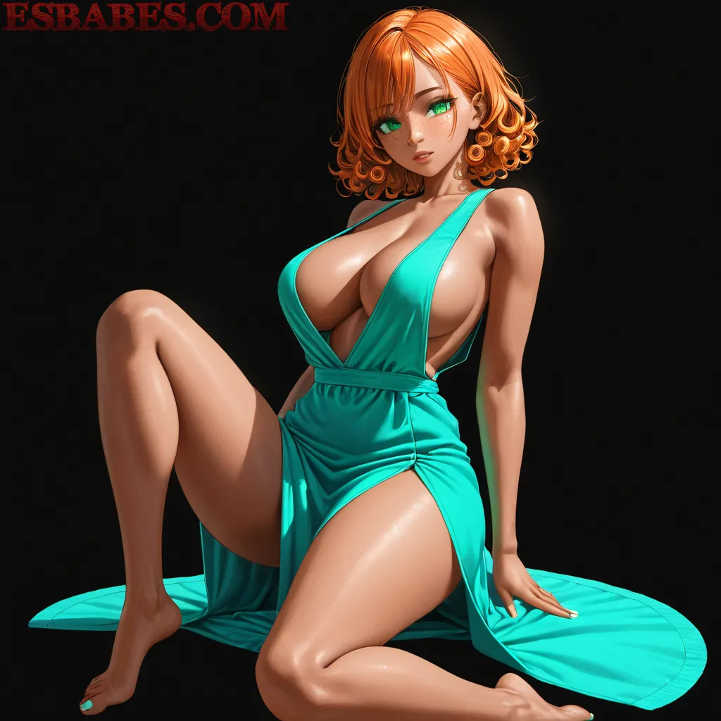 Arte ilustración increíble de Anime Bleach Luffy Anime Wallpaper Maid generado por IA