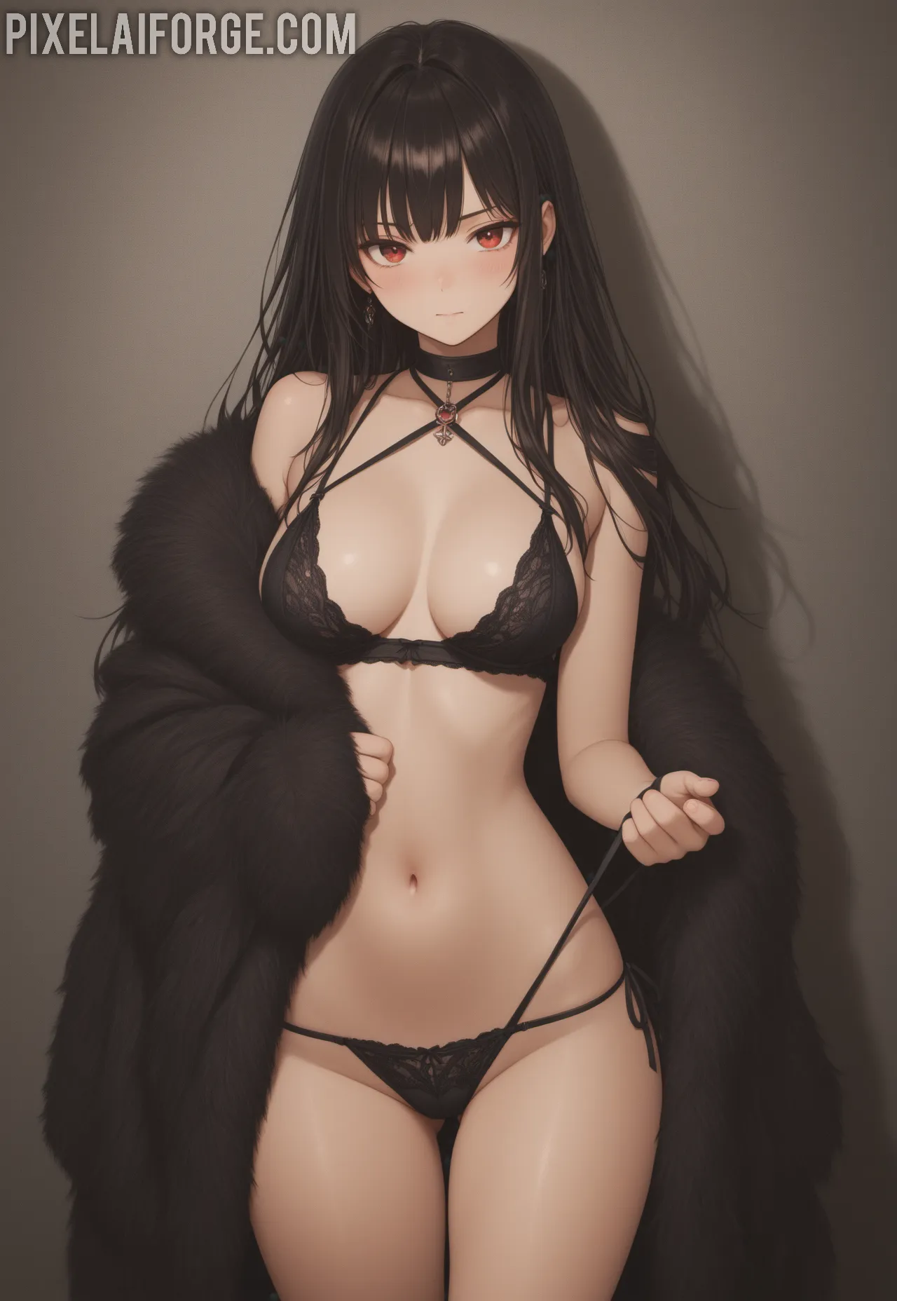 Arte ilustración increíble de Anime Characters Anime 2025 Anime Trailer Ero Maid generado por IA