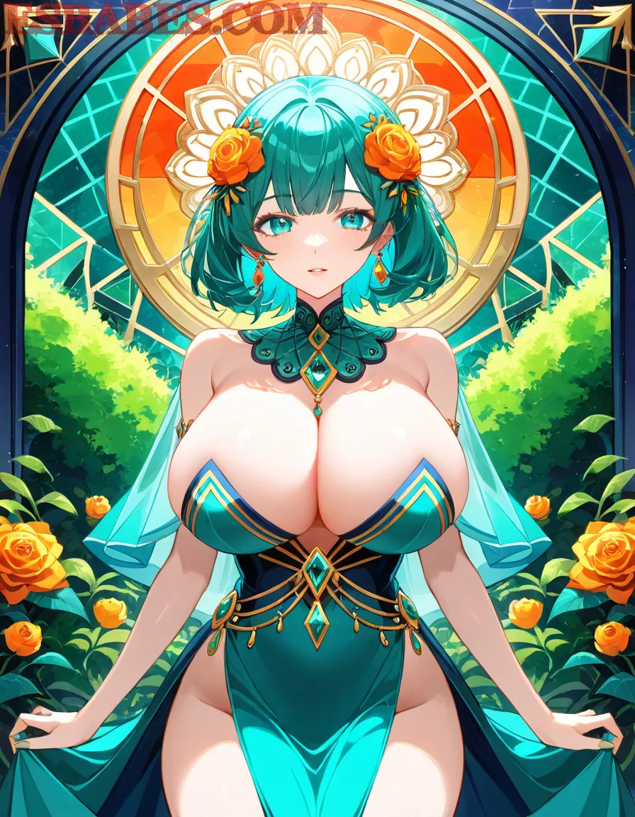 Arte ilustración increíble de Anime Characters Isekai Goku Shoujo Ai Tentacle generado por IA