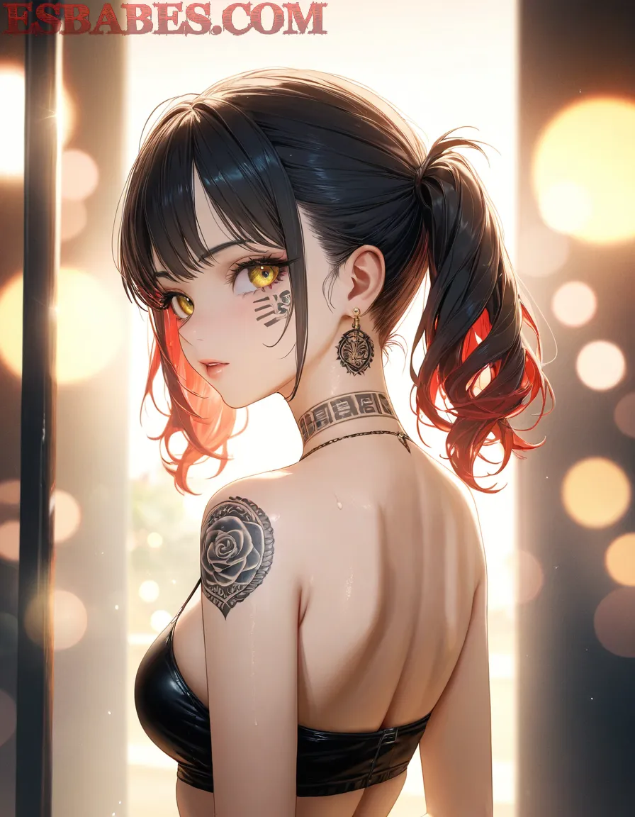 Arte ilustración increíble de Anime Edit Netflix Anime Amv Steins Gate Anime Reviews generado por IA