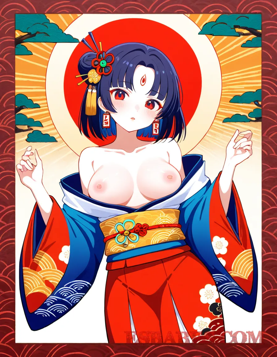 Arte ilustración increíble de Anime Expo Amv Anime Reviews Fan Service Harem generado por IA