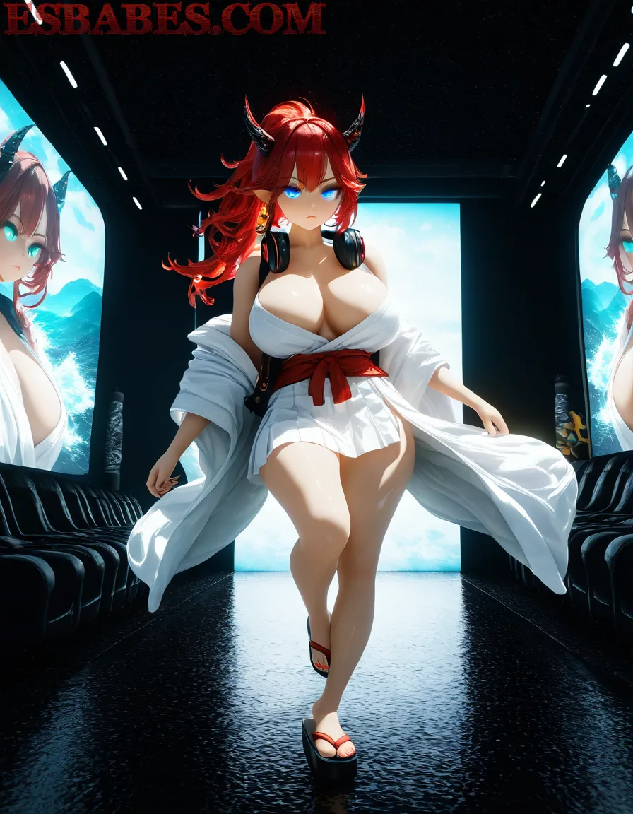 Arte ilustración increíble de Anime Expo Seinen Amv Oppai Yandere generado por IA