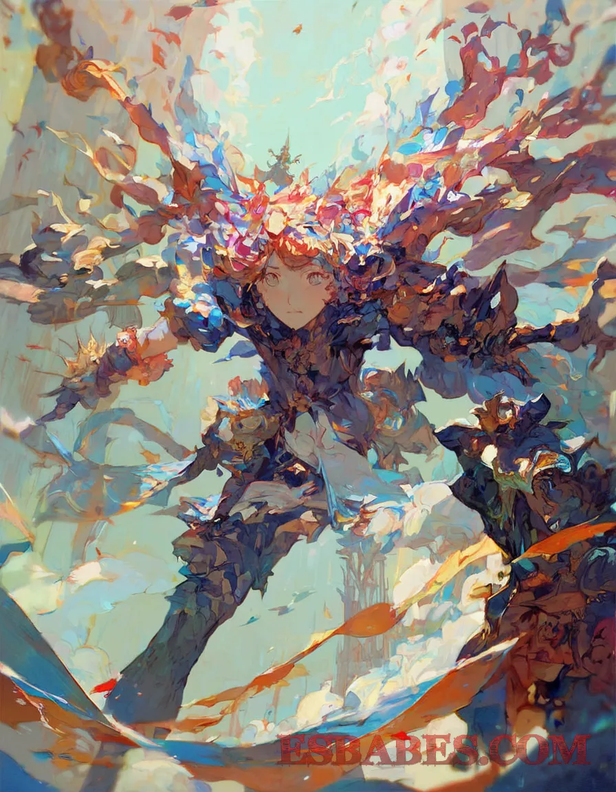 Arte ilustración increíble de Anime Girl Anime List Goku Eren Yeager Catgirl generado por IA