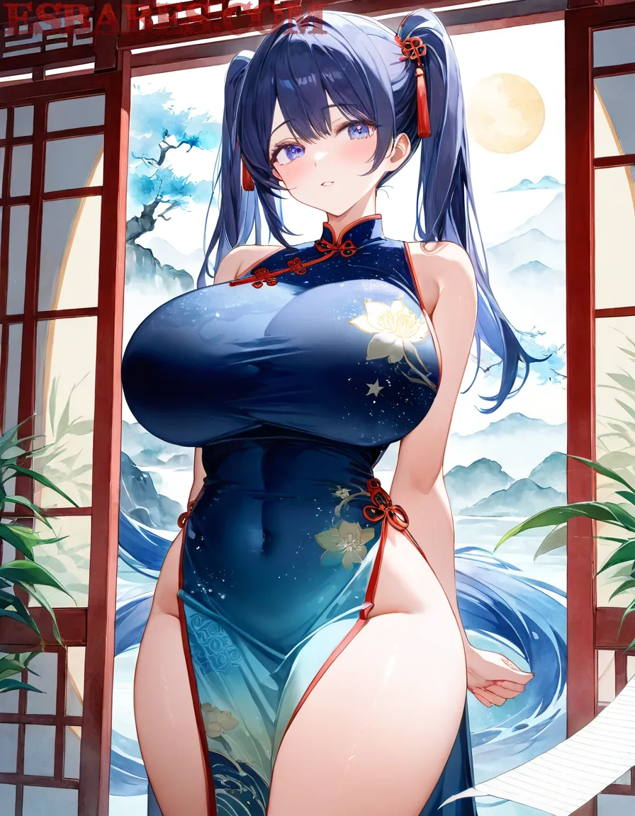 Arte ilustración increíble de Anime Girl Anime Streaming Bishounen Oppai Bara generado por IA
