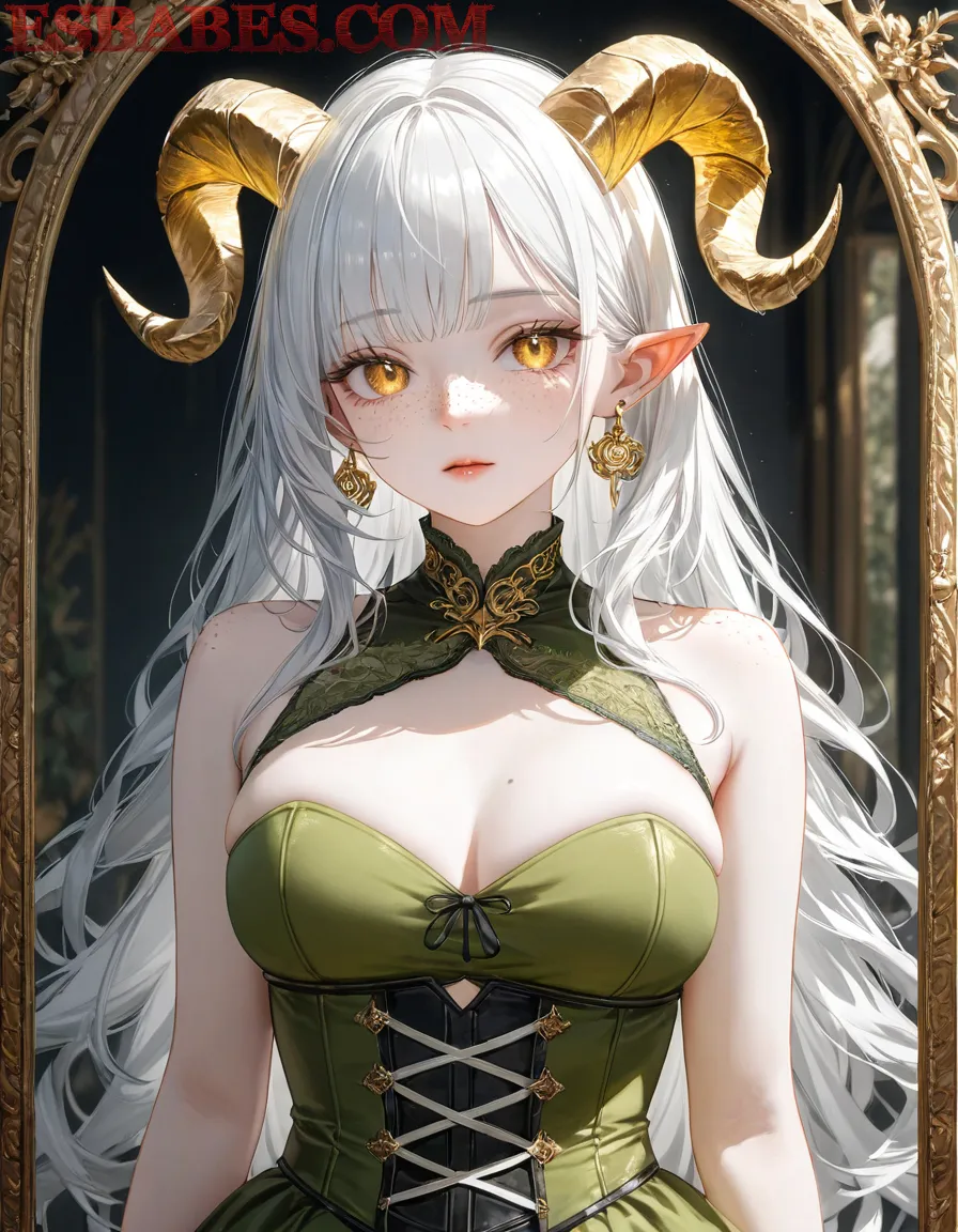 Arte ilustración increíble de Anime Girl Attack On Titan Anime Opening Goku Maid generado por IA