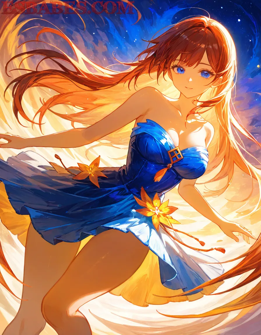 Arte ilustración increíble de Anime Girl Bleach Crunchyroll Luffy Funimation generado por IA