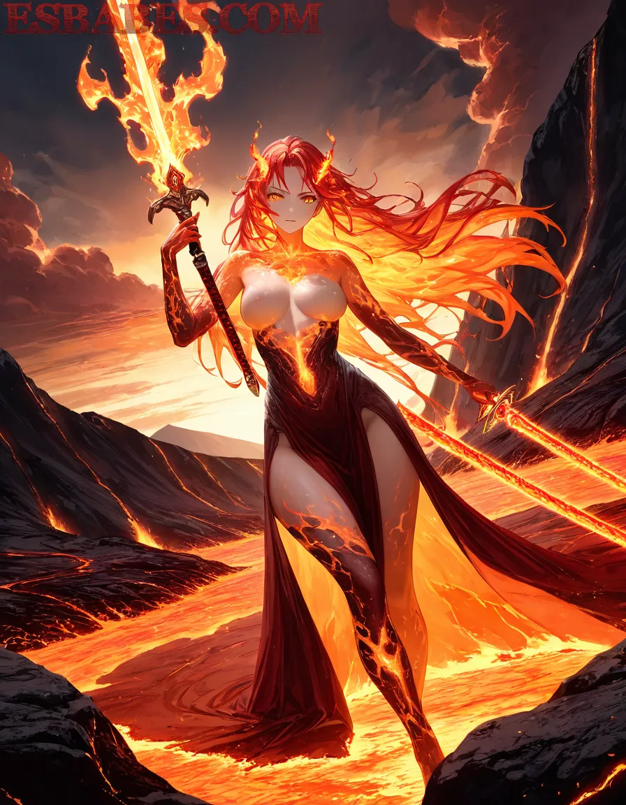 Arte ilustración increíble de Anime Girl Free Anime Luffy Death Note Yandere generado por IA