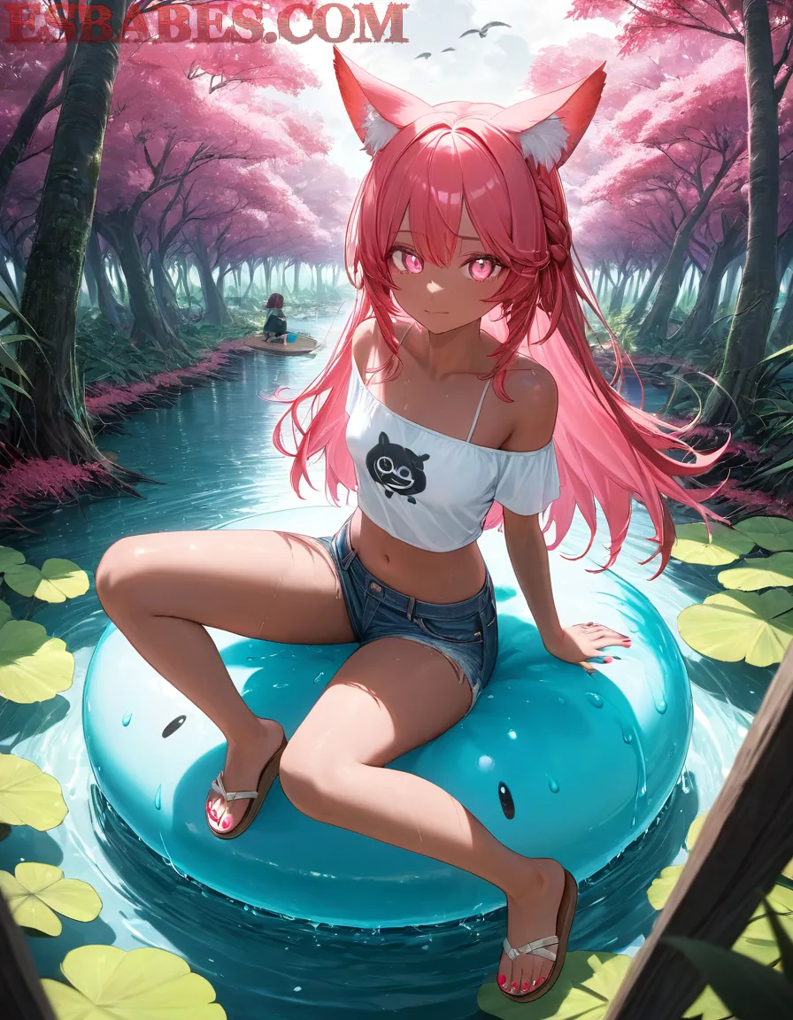 Arte ilustración increíble de Anime Movies Naruto Cowboy Bebop Shojo Yandere generado por IA