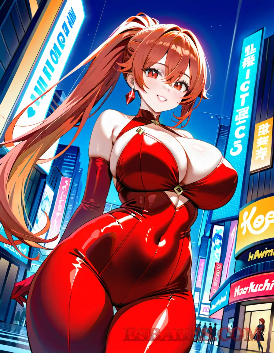 Arte ilustración increíble de Anime Online Attack On Titan Hunter X Hunter Cosplay Senpai generado por IA