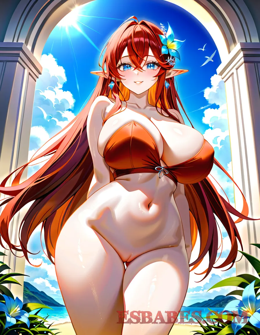 Arte ilustración increíble de Anime Online Bleach Hunter X Hunter Vinland Saga Fan Service generado por IA